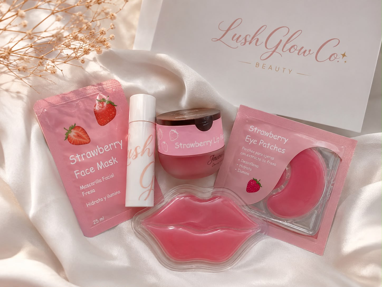 Combo 1: Strawberry Glow 🍓